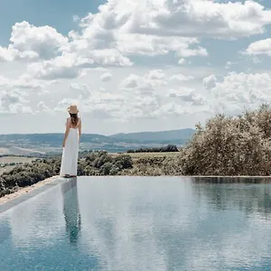 Corte Francigena , Montalcino Italië
